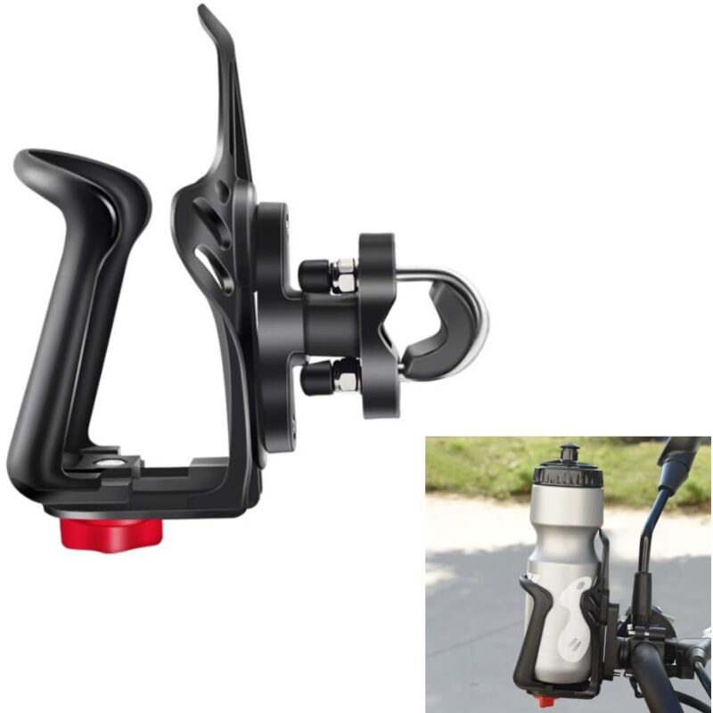 Porte-bouteille pour vélo, porte-gobelet de moto, 55 à 78 mm, taille réglable, pour vélo, scooter, vélo électrique