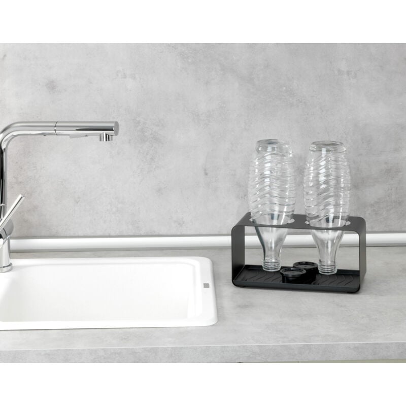 Wenko - Porte-bouteille Wave pour 2 bouteilles