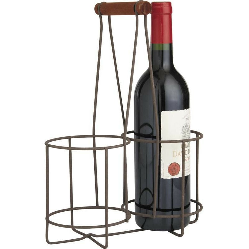 Porte-bouteilles en métal