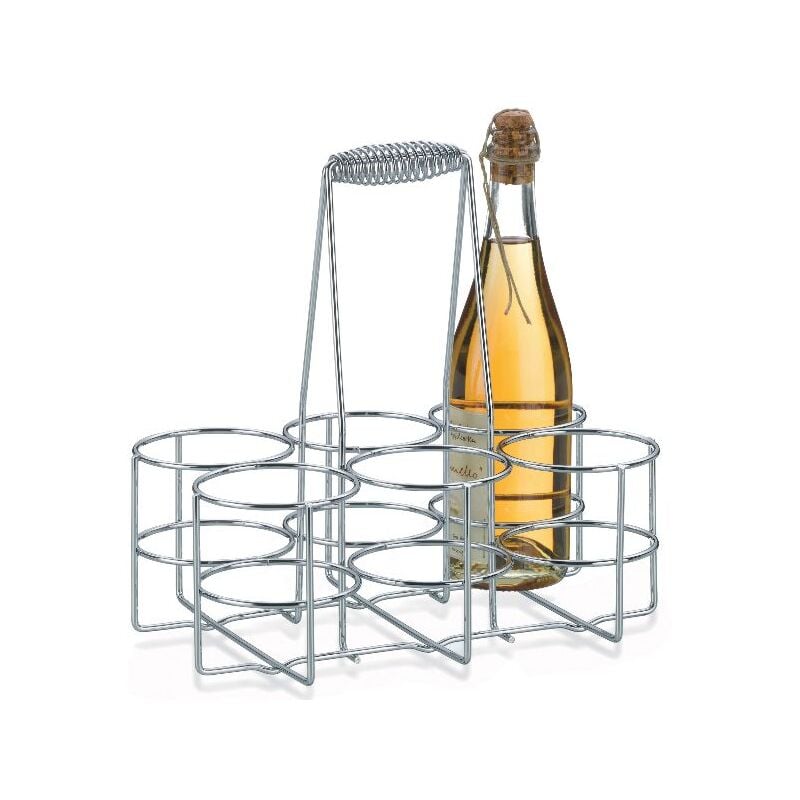 Kela - Porte Bouteille Loop Chrome 31x21x31
