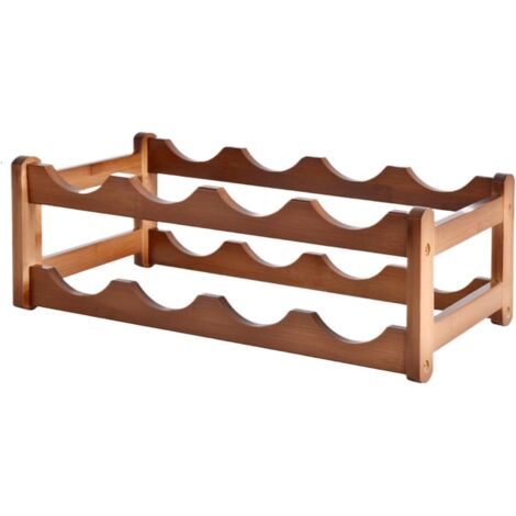 Porte - Bouteilles - Organisateur de Comptoir 2 Niveaux Gain de Place -