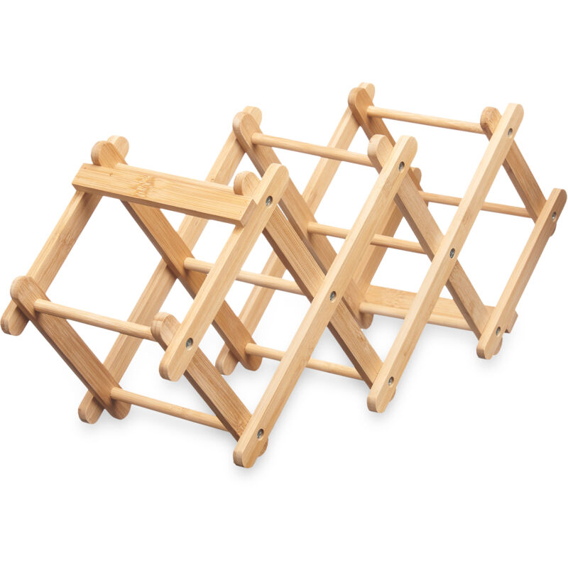 Kinvara - Porte-bouteilles pour 6 bouteilles, 54 x 15 x 21,5 cm