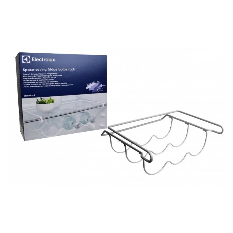 Porte-bouteilles universel Electrolux pour réfrigérateur toutes marques - Dimensions : 33 x 31 x 10 cm.