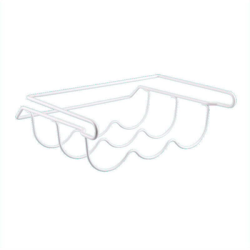 Aougo - Porte-Bouteilles Universel pour Réfrigérateur pour 3 Bouteilles(2 pcs)