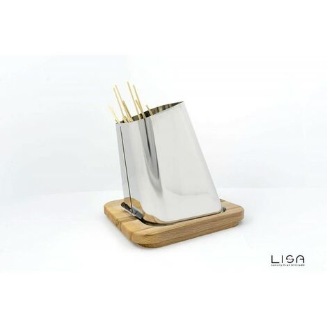 Petit plateau à brochettes cm 22,6 x 19,6 x 22 h idée cadeau