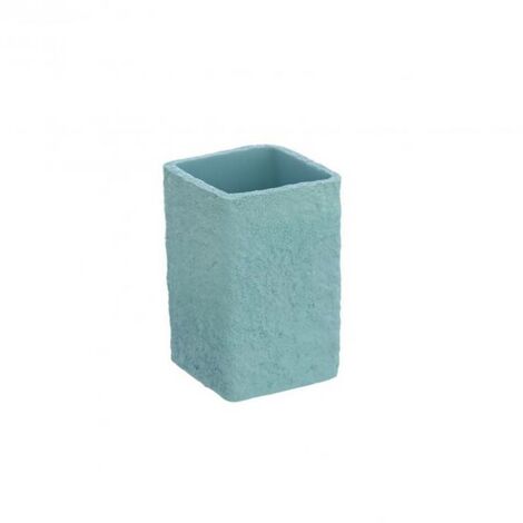 Porte-brosse à dents au design inspiré de la série Sabbia, avec une couleur aigue-marine fraîche.