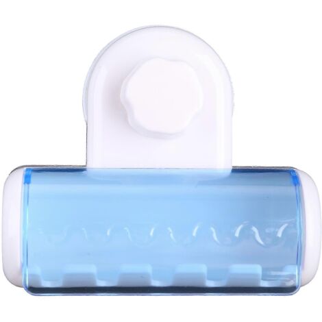 Porte-brosse à dents avec ventouses puissantes, support mural pour salle de bain, rangement anti-poussière pour maison et dortoir
