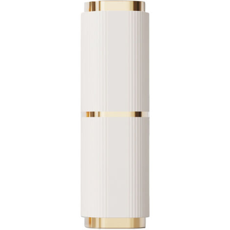Porte-brosse à dents design en ABS/PP pour salle de bain, idéal maison/hôtel/dortoir, couleur blanc