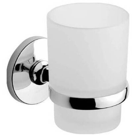 Porte-brosse à dents modèle one chrome