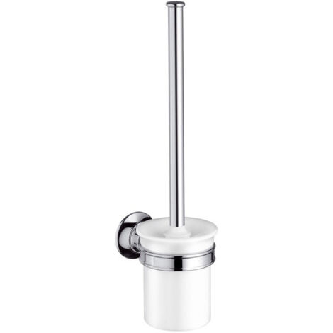 Porte-brosse chroméé