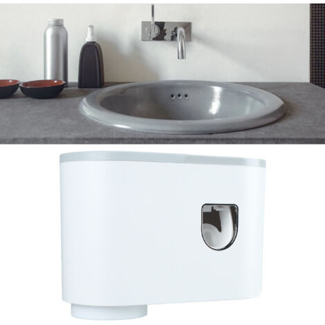 Porte-Brosse Dentaire Murale avec Support d'Articles et Distributeur de Dentifrice