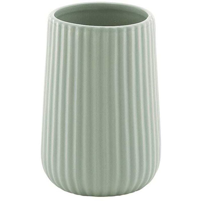 Porte-Brosse à Dents En Céramique Vert Sauge Malva