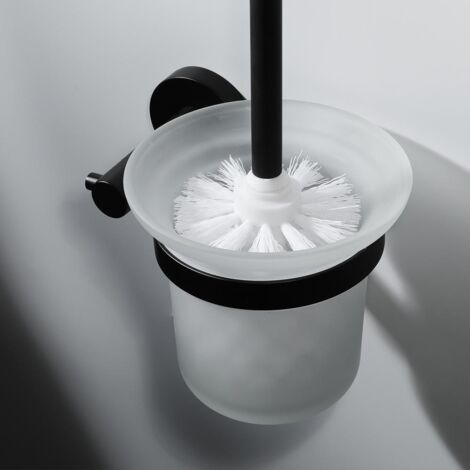Porte brosse WC 001 noir en laiton collection Céphise