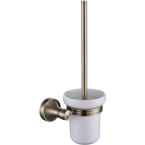 PORTE BROSSE WC 003 NOIR EN LAITON COLLECTION Scamandre