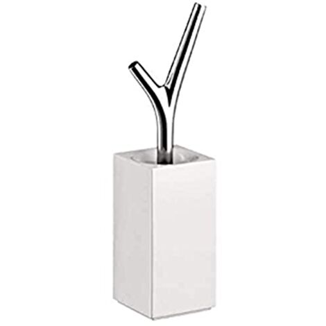 Porte-brosse WC au sol AXOR MASSAUD Blanc Chrome - Axor - 42235000