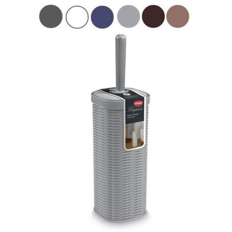 Porte-brosse WC Elegance Gris H 40 Stefanpl