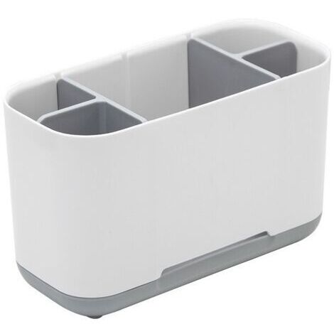 Porte-brosses à Dents, Support pour Brosse à Dents Electrique, Porte Brosse à Dents Amovible Stand Dentifrice, avec Trou de Vidange, Organisateur de Salle de Bain