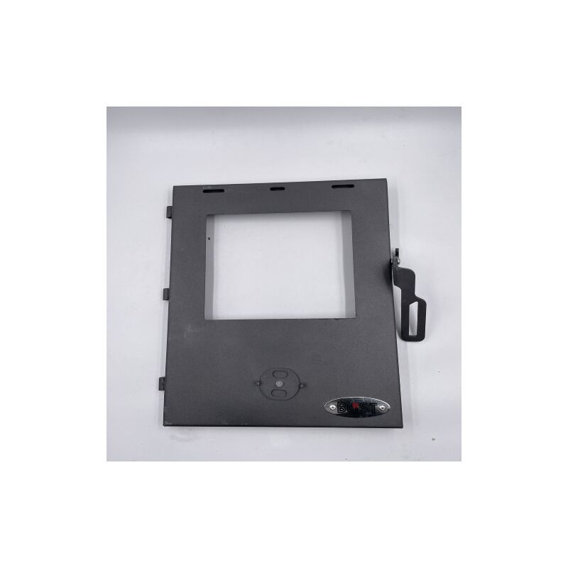 Blist - Porte bruleur de remplacement sans vitre en acier pour poele a' bois B1