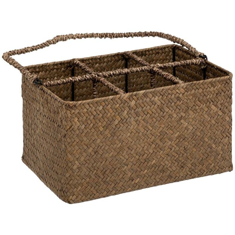 Atmosphera - Porte-bouteilles The floral 6 bouteilles marron créateur d'intérieur