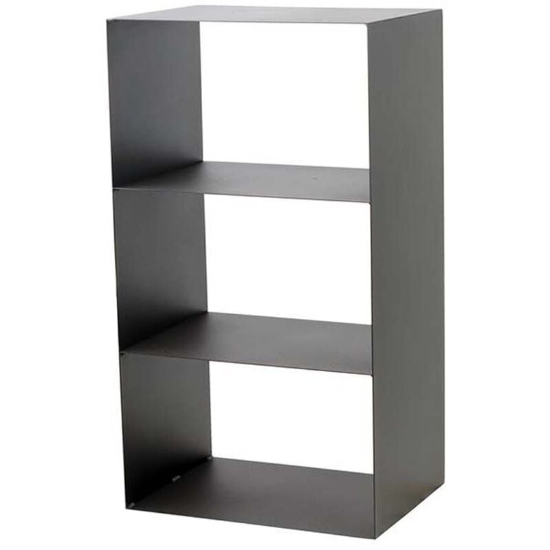 Porte-bûches 3 étages en acier Lublin