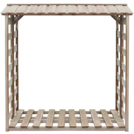 Porte-bûches Abri de stockage à bois de chauffage 150x90x176 cm Pin imprégné CFW51094