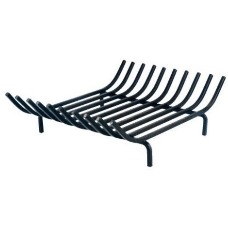 Porte-bûches acier forgé 10 barres 45 x 13,5 x 38