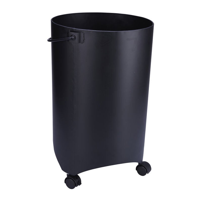 porte buches metal avec roues