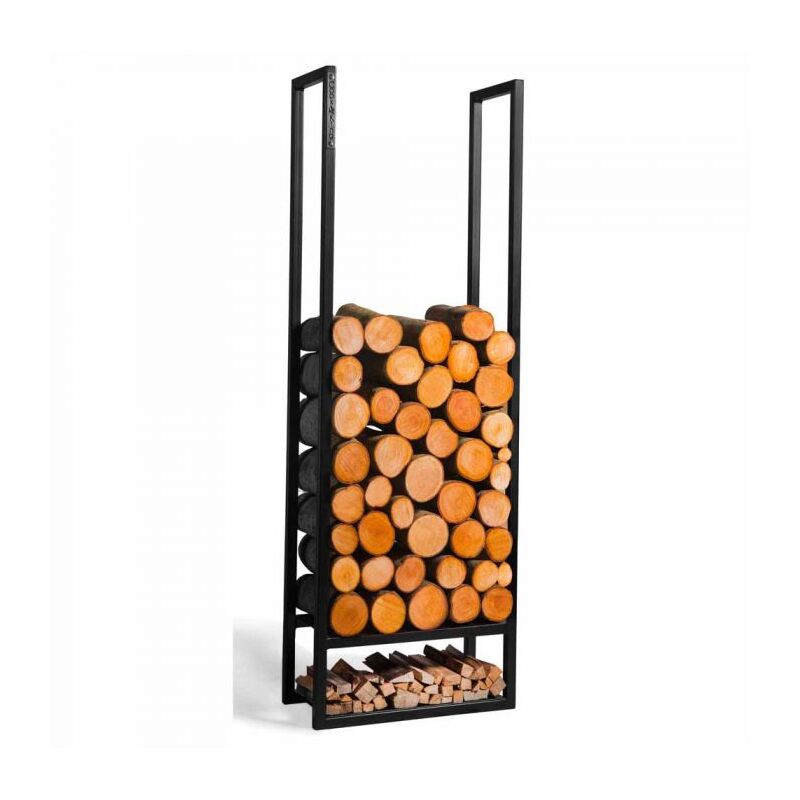 Cookking - Support à bois en acier atos, 120x40x20 333239