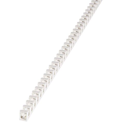 Porte-câble 11 mm (max) HellermannTyton Heladuct Flex10SK 164-11108 blanc 1 pc(s) S29904