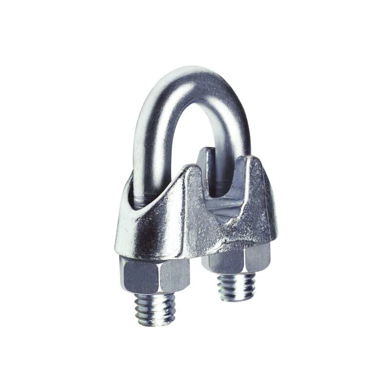 Niubó - Support de câble galvanisé blister - talla 5 mm. / 2u.