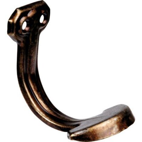 Porte-canne à hauteur 78 cm, vernis marron