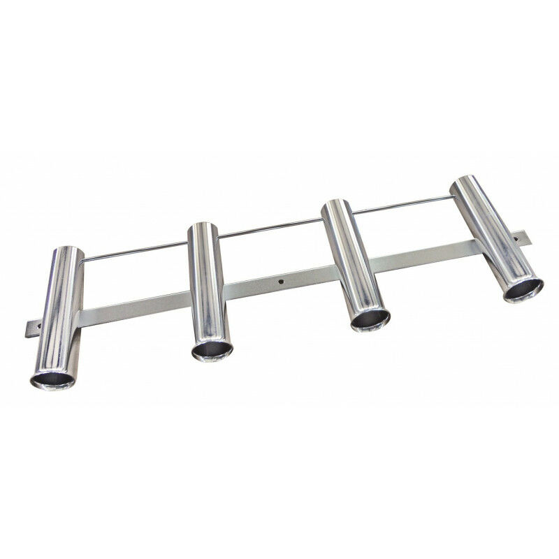 Porte canne ratelier inox 4 cannes -