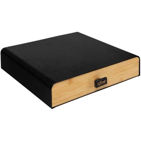 Porte-capsules 1 tiroir nera noir - 5five