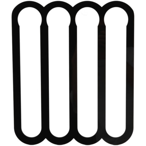 Porte-Capsules Mural, Compatible avec Les Dosettes OLine, Support à café monté Verticalement et Horizontalement, Rangement sur ou sous Les Armoires, Blanc (Genericszg6k2pgmu-11)