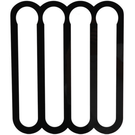 Porte-Capsules Mural, Compatible avec Les Dosettes OLine, Support à café monté Verticalement et Horizontalement, Rangement sur ou sous Les Armoires, Blanc (Genericszg6k2pgmu-11)