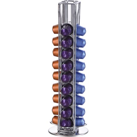 Porte-capsules Nespresso rotatif, pour capsules de café Nespresso