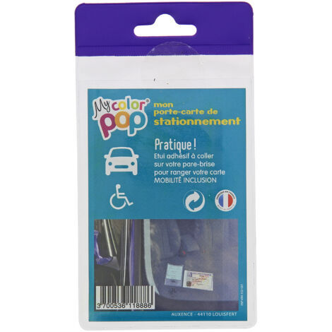 PORTE CARTE DE STATIONNEMENT MOBILITE