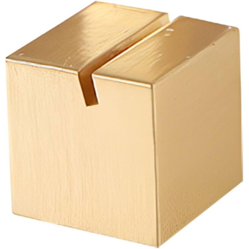 Porte-carte laiton doré – pince photo pour mariage, numéros et cadres