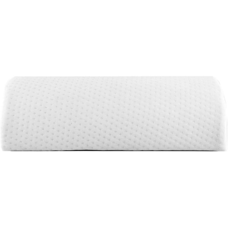 Porte Carte Table Oreiller Demi-Cercle en Latex Naturel, Soutien de la Colonne cervicale, Oreiller cylindrique, Protection Lombaire, traversin de