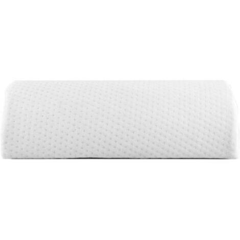 Porte Carte Table Oreiller Demi-Cercle en Latex Naturel, Soutien de la Colonne cervicale, Oreiller cylindrique, Protection Lombaire, traversin de Taille, Sommeil