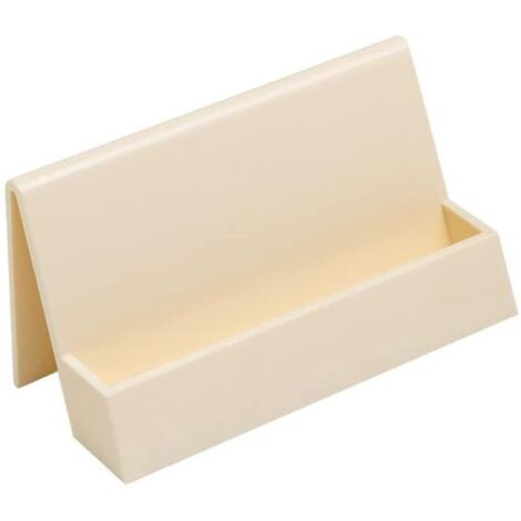 Porte-cartes de visite de bureau en plastique, présentoir de table
