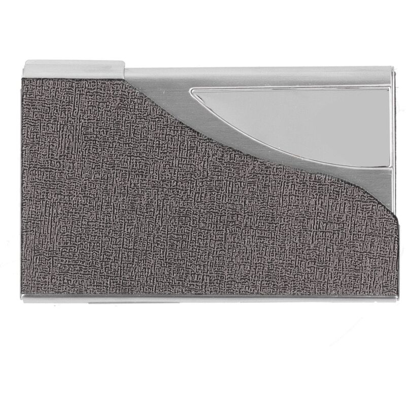 Porte-cartes de visite élégant en bronze - Boîte de rangement pour cartes professionnelles - Idée cadeau homme femme