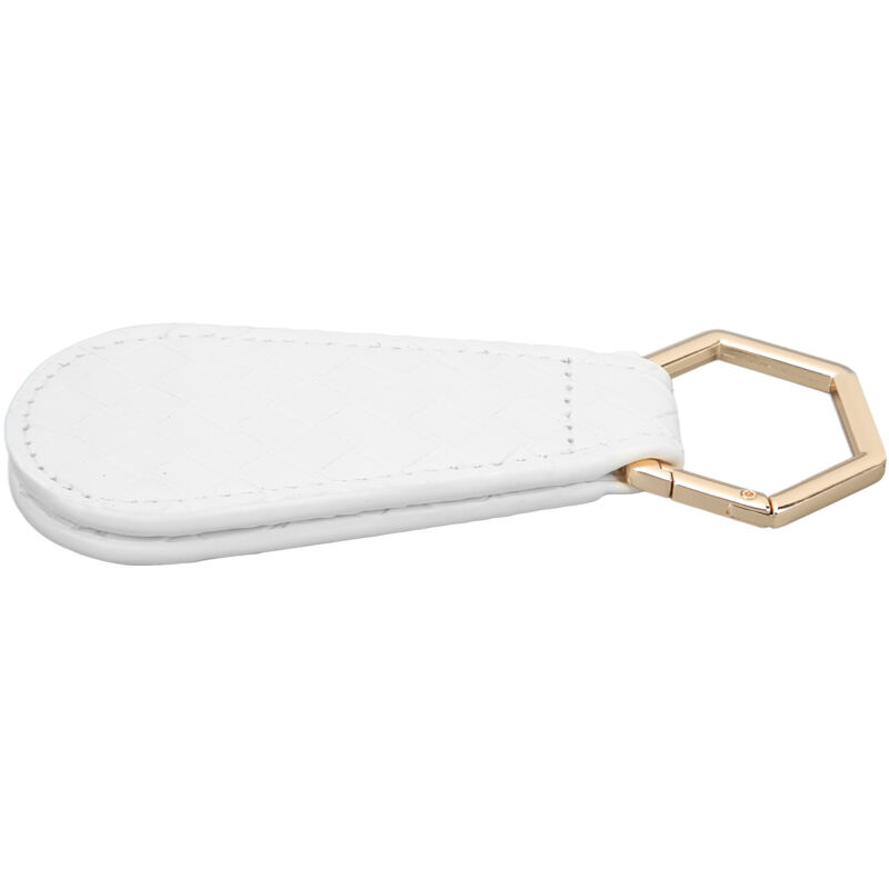 Porte-chapeau magnétique en simili cuir, accessoire de voyage pour sac à dos et bagages, blanc
