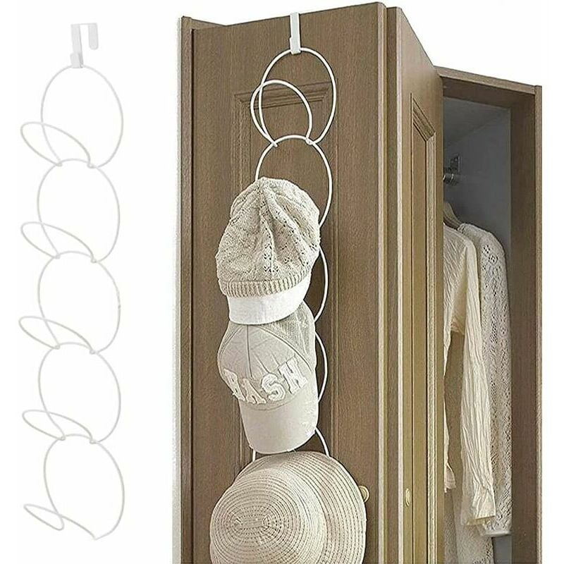Porte-chapeau, porte-chapeau mural, porte-chapeau en fer, porte-chapeau, pour casquette de baseball, écharpe, sac à main, armoire à serviettes