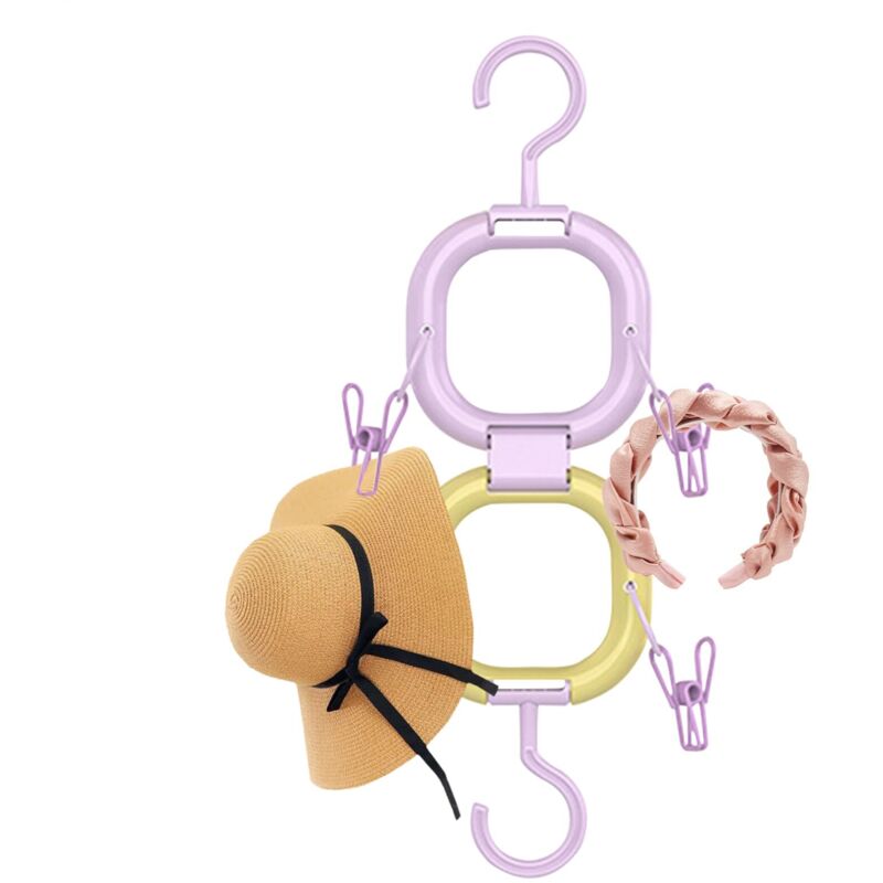 Porte-chapeaux universel, support à pince, porte-chapeaux gain de place