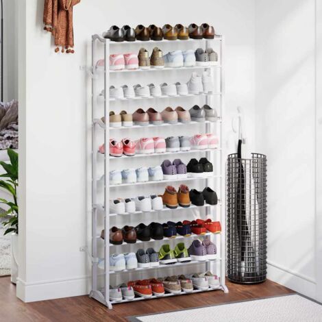 Porte-chaussures / Meuble à Chaussures Étagère à Chaussures - avec 10 étages BV528320 - BonneVie
