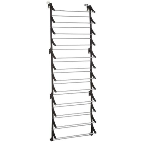 Porte-chaussures, organiseur de porte, 183 x 63 x 20 cm