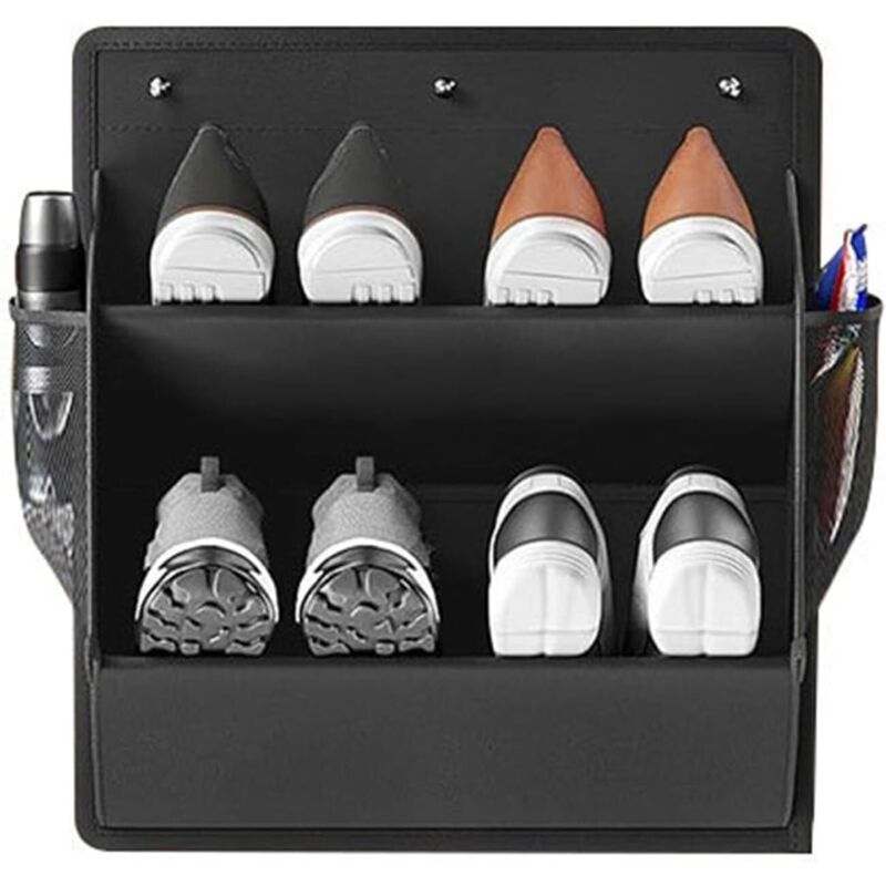 Porte Chaussures pour Camping Car Rangement Mural À Chaussures,Support