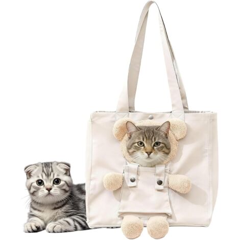 Porte - Chien - Sac À Main Aéré en Forme d'ours pour Chien Chiot Et - Tote