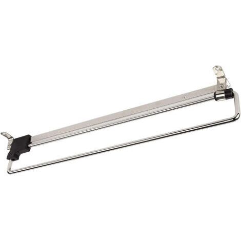 Porte-Cintres Coulissant Portemonteaux Télescopic Porte-vêtements Extractible 350 mm